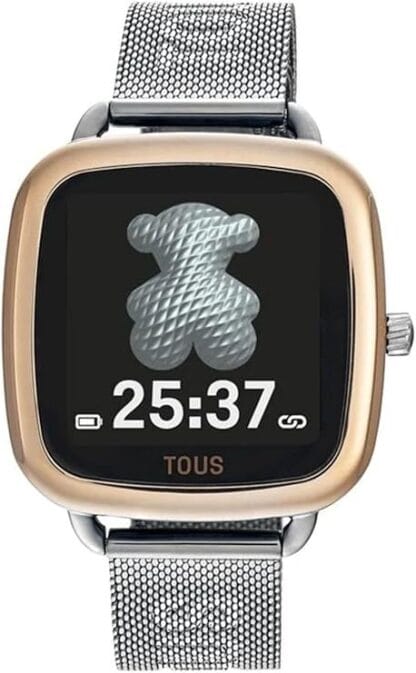 TOUS Reloj Smartwatch 300358085 D-Connect Acero, Clásico