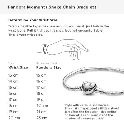 Pandora Pulsera para Mujer Plata de Ley 925 590719 - Imagen 2