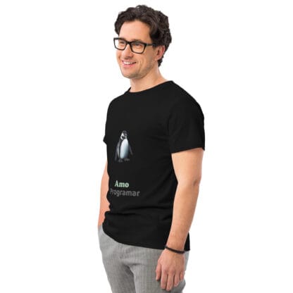 Camiseta premium de algodón para hombre - Imagen 3