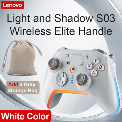 Lenovo S03 Wireless Bluetooth Gaming Controller for PC Windows,Android TV for Black Myth: Wukong GamePad, 3.5mm for Switch - Imagen 13