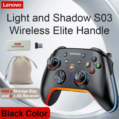 Lenovo S03 Wireless Bluetooth Gaming Controller for PC Windows,Android TV for Black Myth: Wukong GamePad, 3.5mm for Switch - Imagen 15