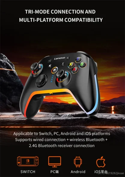 Lenovo S03 Wireless Bluetooth Gaming Controller for PC Windows,Android TV for Black Myth: Wukong GamePad, 3.5mm for Switch - Imagen 25