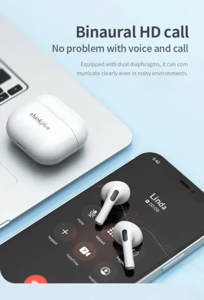 New LP40 NEW TWS Bluetooth V5.0 Earphones Long Endurance Headphones Deep Bass Sound Stereo With Touch Control Sports Earbuds - Imagen 19