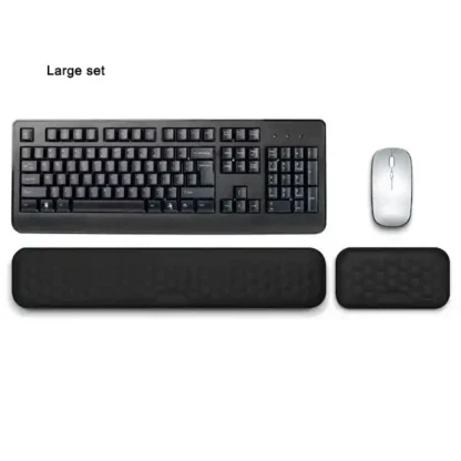 Keyboard wrist Rest Memory Foam Keyboard Mouse wrist Rest Ergonomic Design Wrist Pad for Computer Keyboard Laptop Wrist - Imagen 15