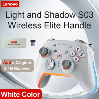 Lenovo S03 Wireless Bluetooth Gaming Controller for PC Windows,Android TV for Black Myth: Wukong GamePad, 3.5mm for Switch - Imagen 11