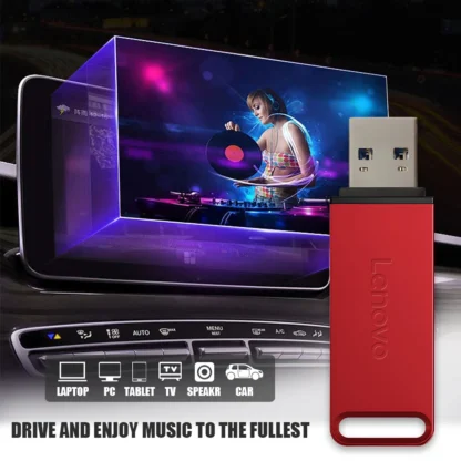 Lenovo 2TB USB Flash Drive USB3.1 128GB 512GB Pen Drive USB Stick 256GB High-Speed Flash Drive Pen Drive For Phone Computer PS5 - Imagen 10