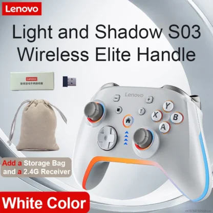 Lenovo S03 Wireless Bluetooth Gaming Controller for PC Windows,Android TV for Black Myth: Wukong GamePad, 3.5mm for Switch - Imagen 9