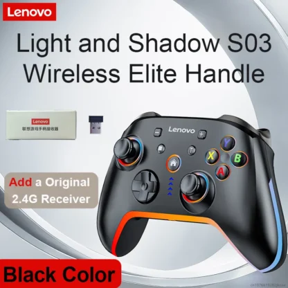 Lenovo S03 Wireless Bluetooth Gaming Controller for PC Windows,Android TV for Black Myth: Wukong GamePad, 3.5mm for Switch - Imagen 14