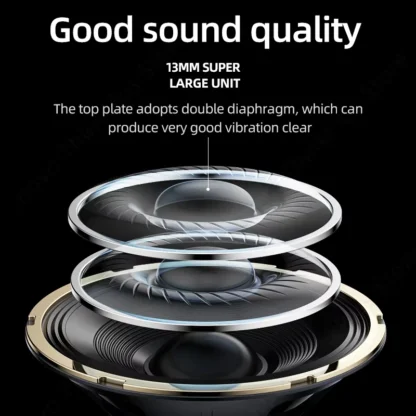 Original LP40 NEW Upgraded Wireless Bluetooth V5.0 Earphones Long Endurance Headphones Low Latency With IPX4 Waterproof Earbuds - Imagen 6