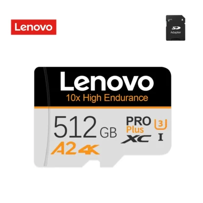 Real Lenovo 2TB SD Card Mini Micro TF SD Card 128GB Vedio Cards 512GB Class10 High Speed Flasd Memory Card for PC/Phone/Camera - Imagen 10
