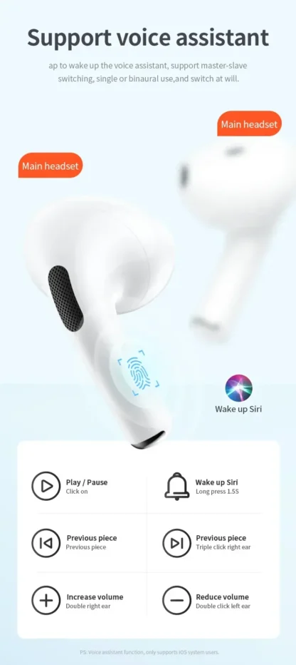 Original LP40 NEW True Wireless Bluetooth Earphones 2 Mics With Fast Charging Workout Headphones Surround Sound Music Earbuds - Imagen 18