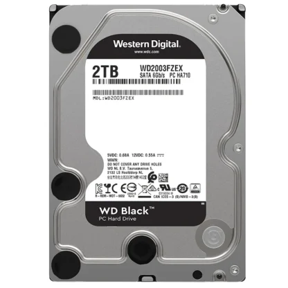 Western Digital WD Black 4TB 6TB 8TB 1TB 2TB 3.5 ''Gaming Hard Drive SATA3 HDD Device 7200RPM 6Gb / s HDD Original - Imagen 2
