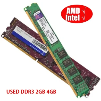 Used Disassembly DDR3 1600MHz 4G PC3-10600/PC3-12800 memory for Desktop RAM,good quality!  Random brand - Imagen 2