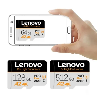 Real Lenovo 2TB SD Card Mini Micro TF SD Card 128GB Vedio Cards 512GB Class10 High Speed Flasd Memory Card for PC/Phone/Camera - Imagen 20