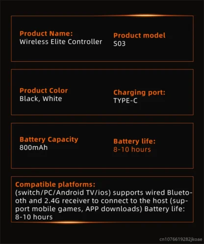 Lenovo S03 Wireless Bluetooth Gaming Controller for PC Windows,Android TV for Black Myth: Wukong GamePad, 3.5mm for Switch - Imagen 31