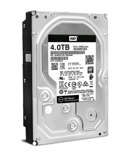 Western Digital WD Black 4TB 6TB 8TB 1TB 2TB 3.5 ''Gaming Hard Drive SATA3 HDD Device 7200RPM 6Gb / s HDD Original - Imagen 6