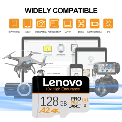 Real Lenovo 2TB SD Card Mini Micro TF SD Card 128GB Vedio Cards 512GB Class10 High Speed Flasd Memory Card for PC/Phone/Camera - Imagen 22