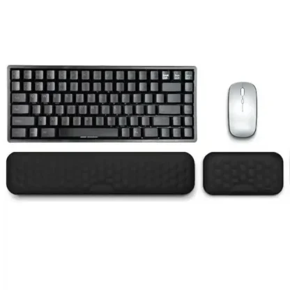 Keyboard wrist Rest Memory Foam Keyboard Mouse wrist Rest Ergonomic Design Wrist Pad for Computer Keyboard Laptop Wrist - Imagen 7