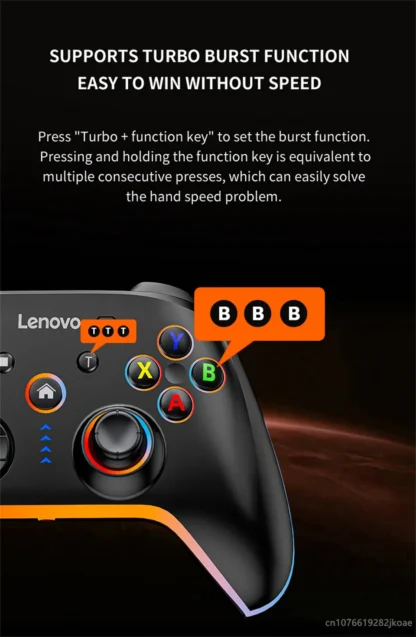 Lenovo S03 Wireless Bluetooth Gaming Controller for PC Windows,Android TV for Black Myth: Wukong GamePad, 3.5mm for Switch - Imagen 28