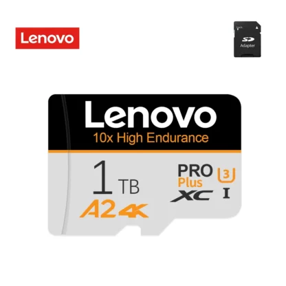 Real Lenovo 2TB SD Card Mini Micro TF SD Card 128GB Vedio Cards 512GB Class10 High Speed Flasd Memory Card for PC/Phone/Camera - Imagen 9