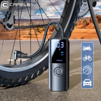 Portable Mini Air Compressor Hand-held Inflator, 150 PSI Electric Tire Pump, With Digital LCD LED Light, Suitable For Cars, Bicycles, Motorcycles, Balls And Other Inflators