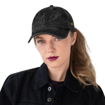 Gorra sarga algodón vintage - Imagen 2
