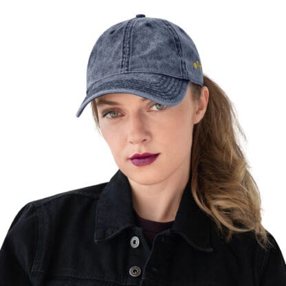 Gorra sarga algodón vintage - Imagen 5