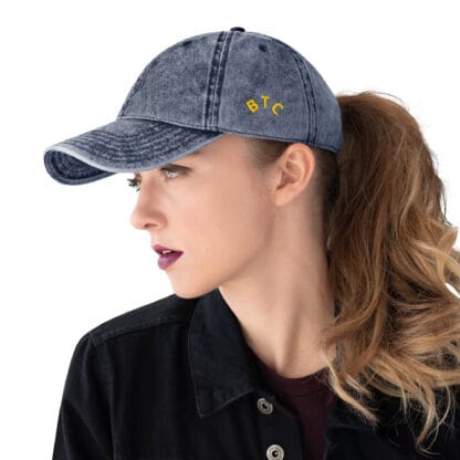 Gorra sarga algodón vintage - Imagen 4